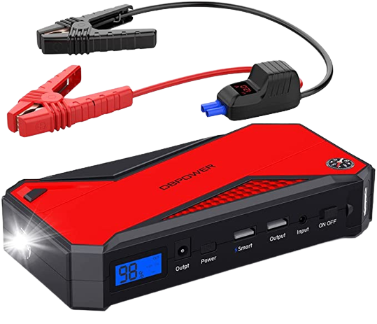 DBPOWER 600A Peak 18000mAh Portable Car Jump Starter: A reliable and versatile solution for emergency jump-starting - A Pundit Review